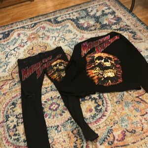 Mackeen matching pants and  denim jacket